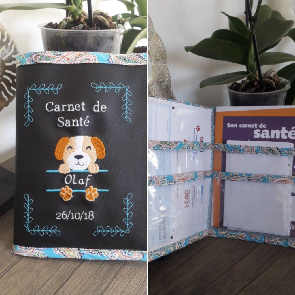 Protège carnet de santé 