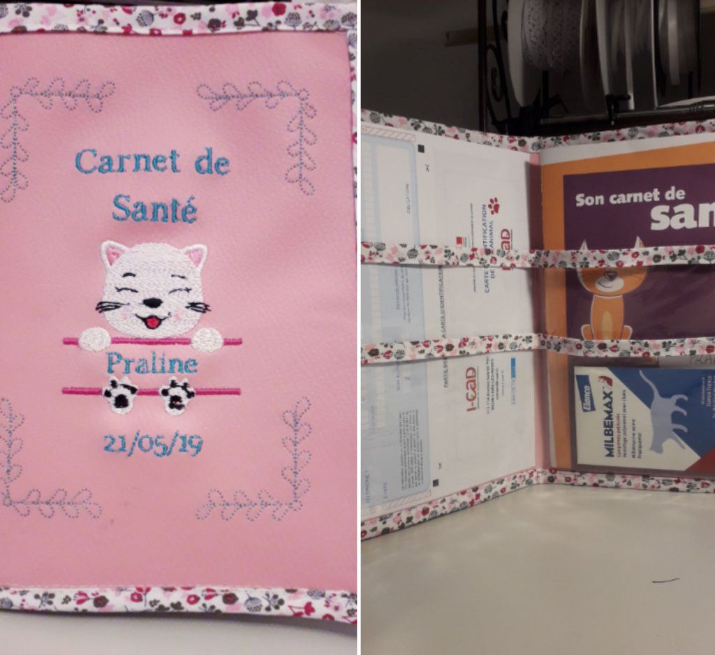 Protège carnet de santé 