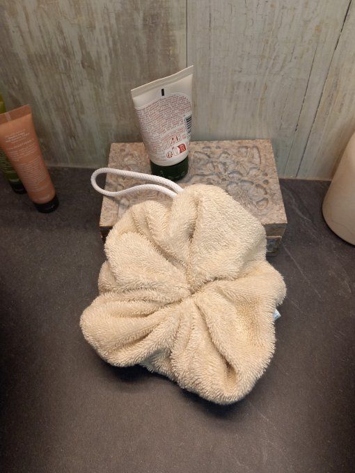 Fleur de douche beige