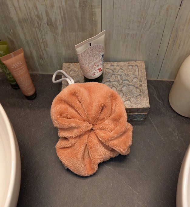 Fleur de douche terracotta