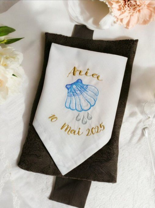 serviette broder